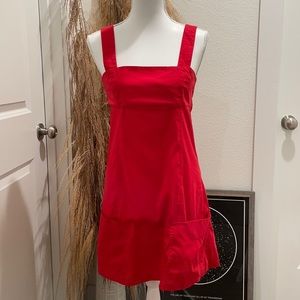 Zara Basic Red Mini Dress